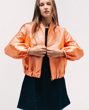 Chaqueta bomber mujer raya diplomática